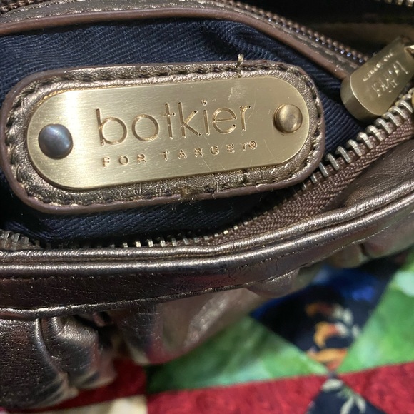 Botkier Bronze-Gold Leather Clutch Wristlet - Picture 8 of 16